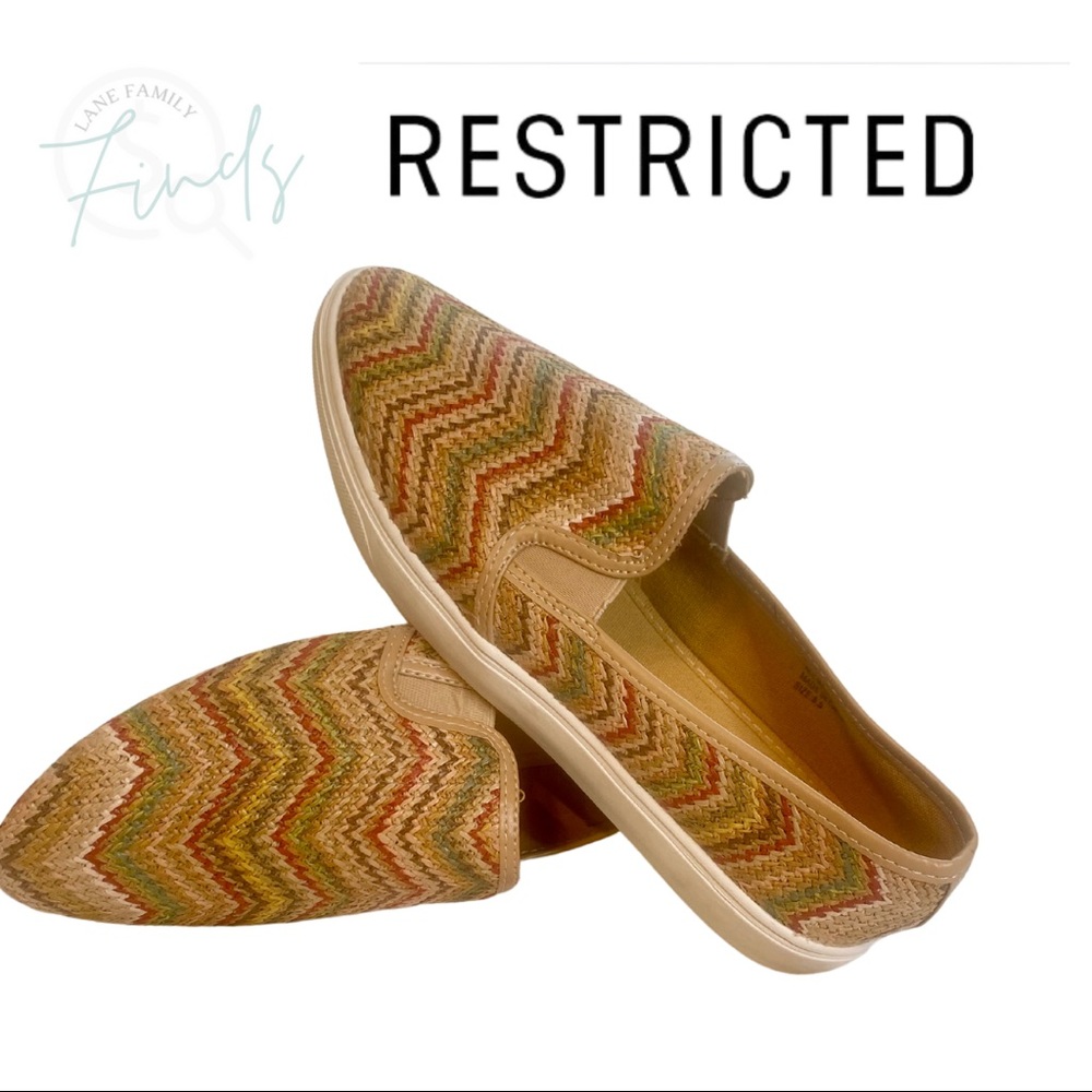 Restricted Shoes - Woven Loafer